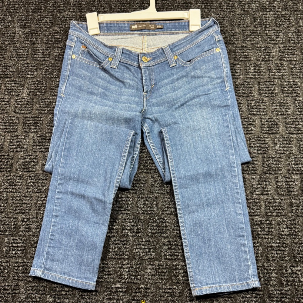 Levis Demi Curve Low Rise Skinny Jeans Blue Denim 9/29 W29 L32 06401-0061